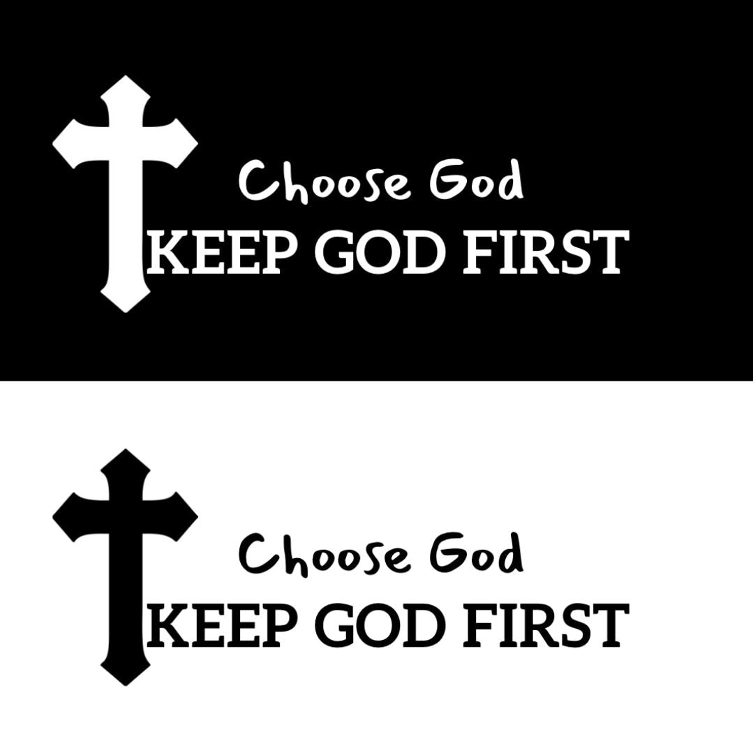 Passion Cross style KeepGodFirst T-shirt